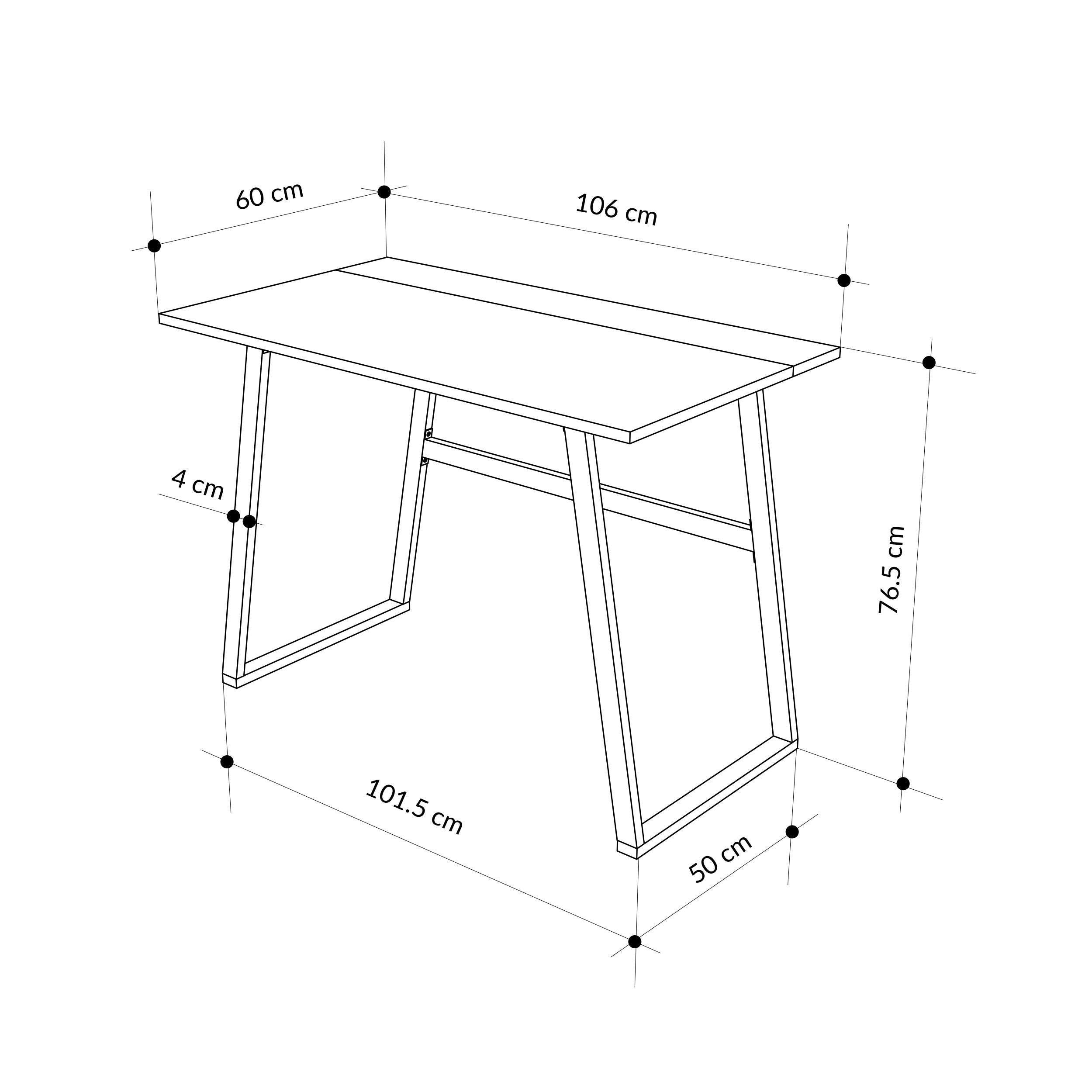 Bureau d'étude Kemre – Bureau d'ordinateur moderne pour la maison