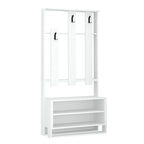 Decortieliving - Chester Hall Stand Shoe Rack Multipurpose Hanger