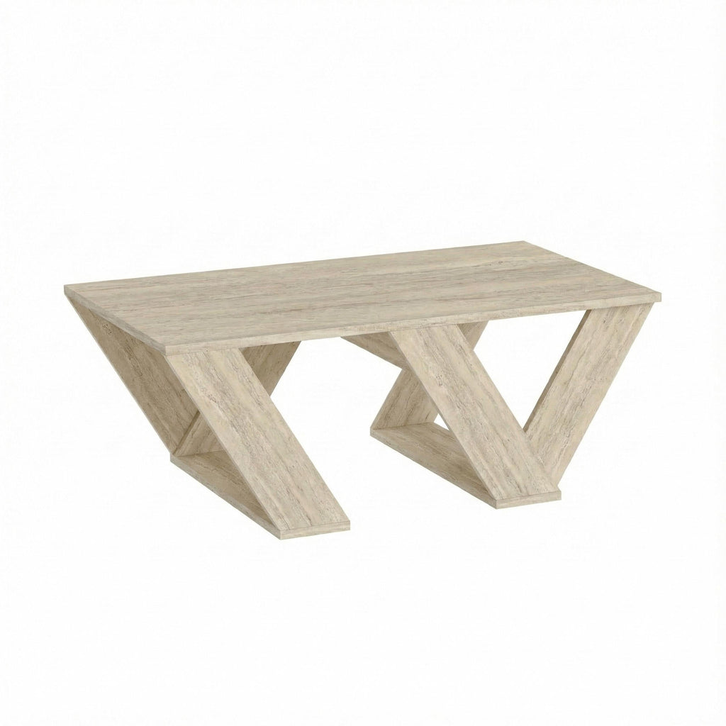 Decortieliving - Pipra Modern Coffee Table Multipurpose H 40cm