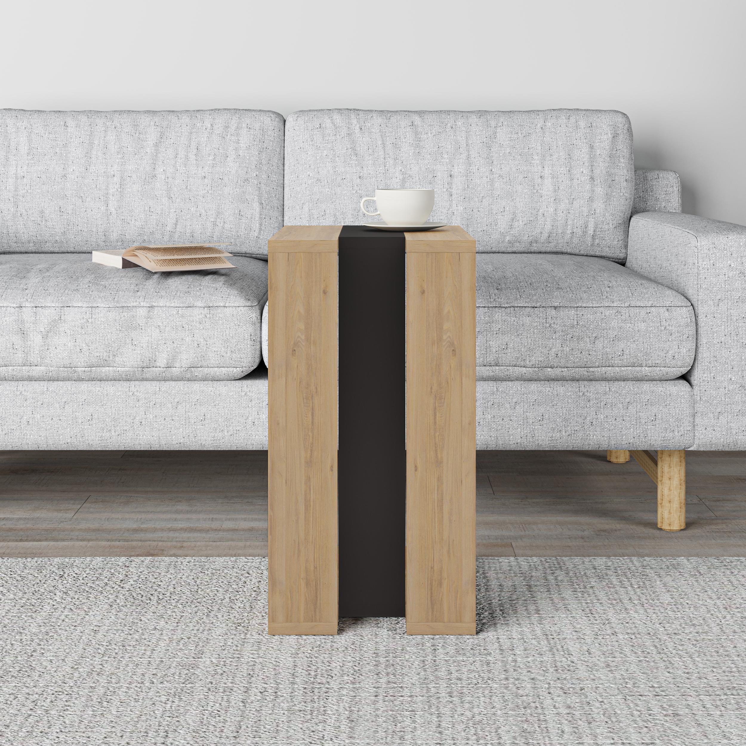 Decortieliving - Muju Modern C Shape Table Multipurpose H 57cm