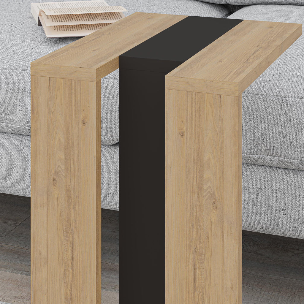 Decortieliving - Muju Modern C Shape Table Multipurpose H 57cm