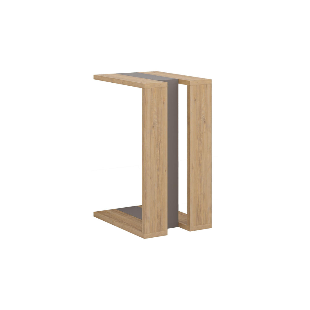 Decortieliving - Muju Modern C Shape Table Multipurpose H 57cm