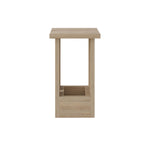 Decortieliving - Tasos Side Table – Modern Compact Side Table for Bedside & Sofa