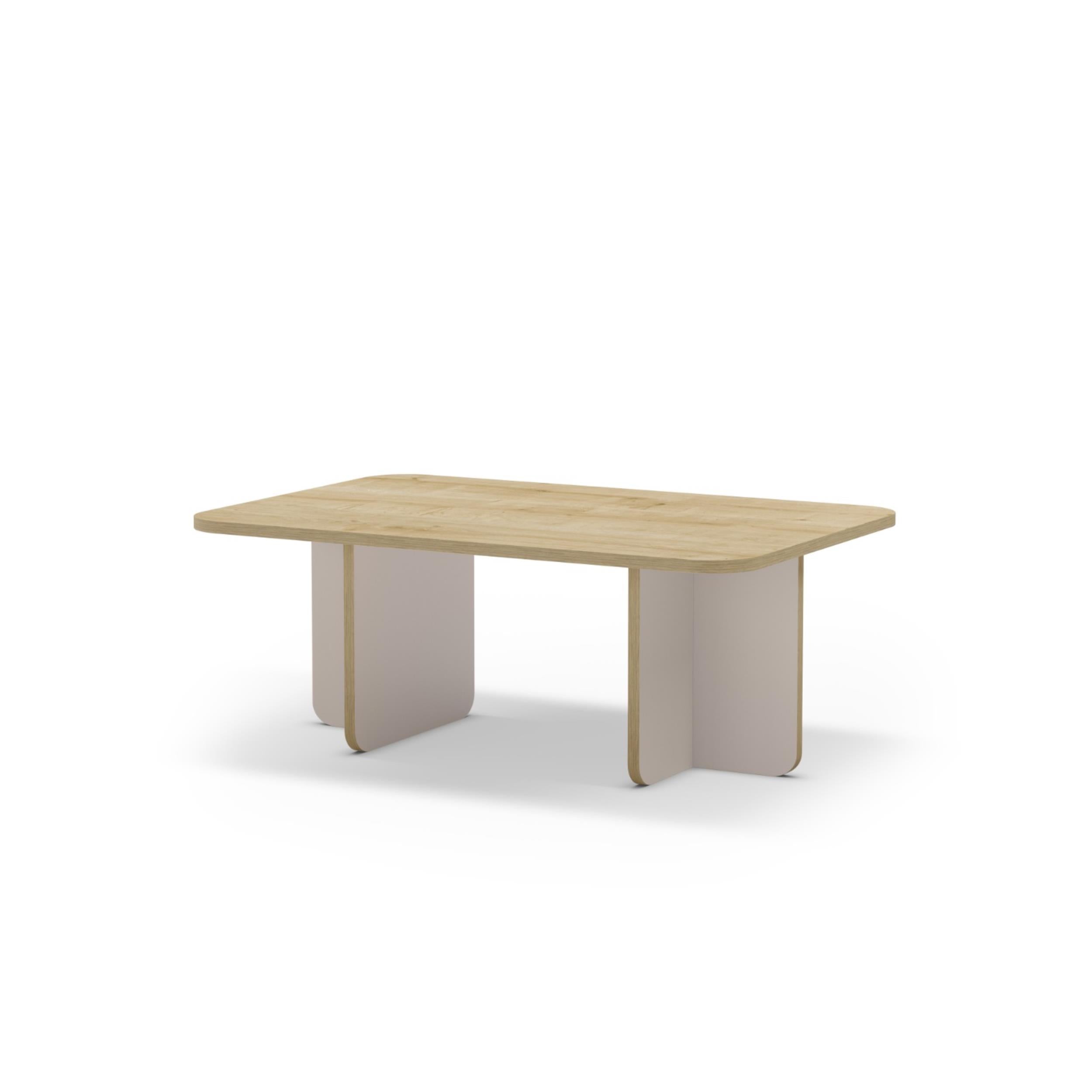 Table basse rectangulaire Hillary – Table de salon moderne 100 cm