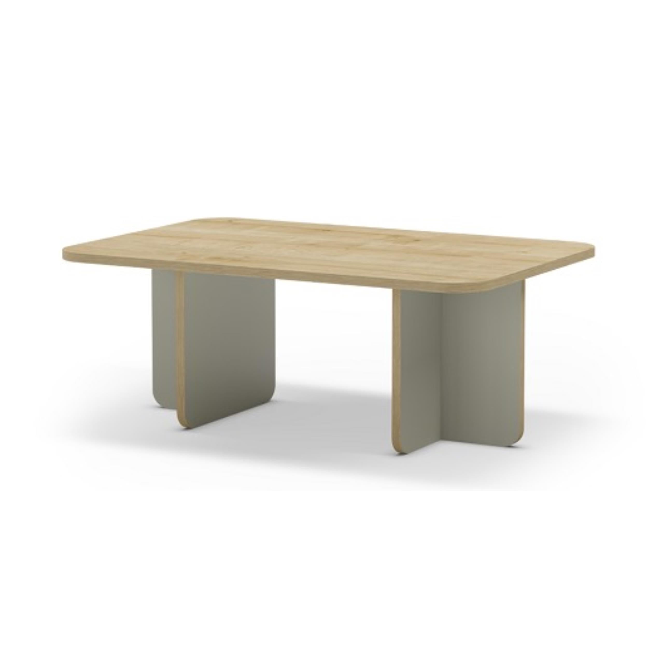 Table basse rectangulaire Hillary – Table de salon moderne 100 cm