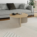 Table basse ronde Hillary – 80 cm Table de salon moderne