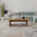 Table basse Loana – Table de salon moderne avec plateau en deux parties