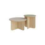 Decortieliving - Hillary Modern 2-Piece Coffee Table Set