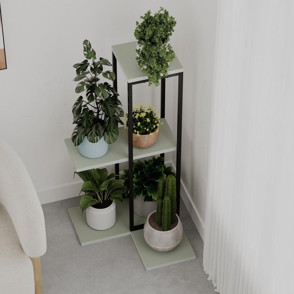 Decortieliving - Vetra Modern Plantstand Shelves