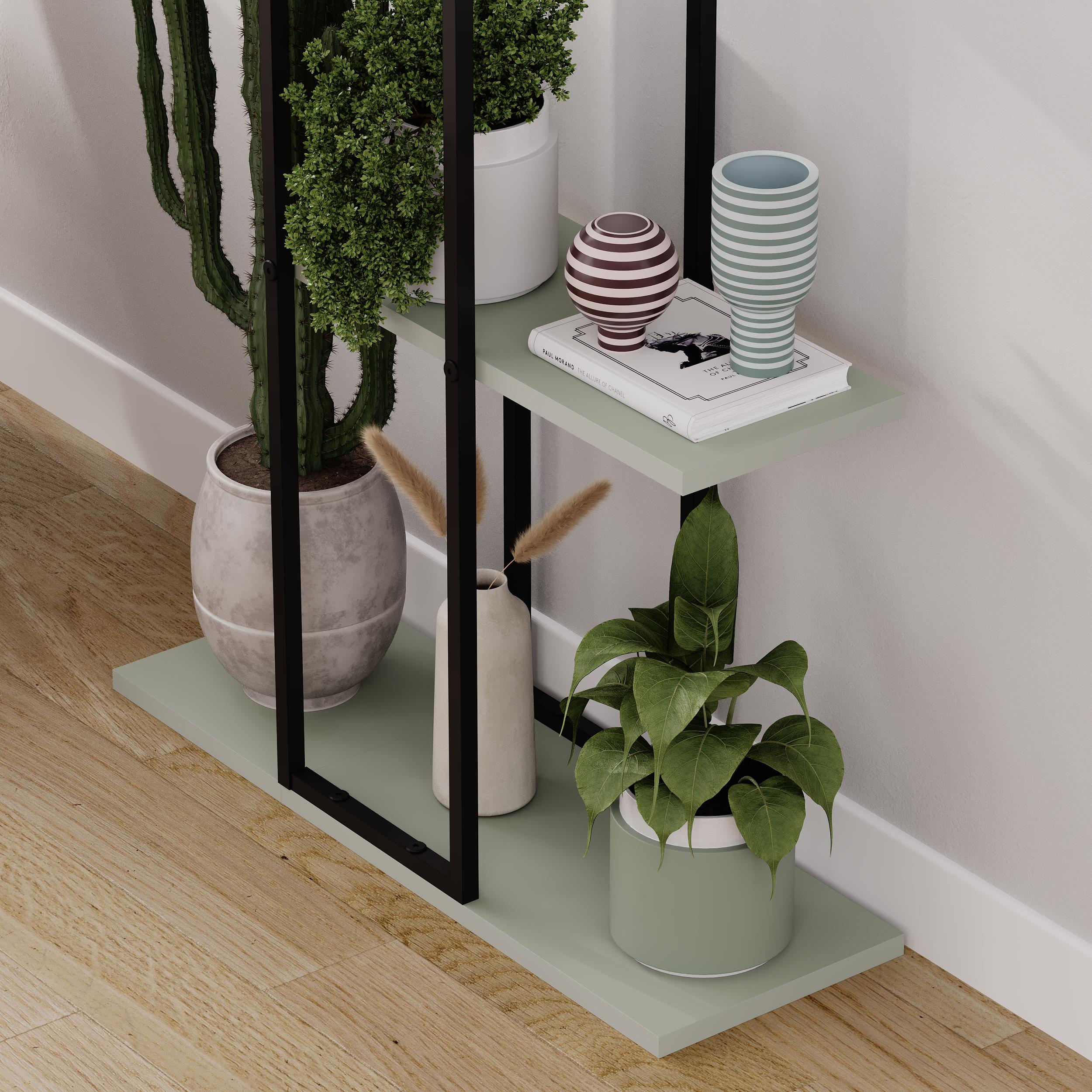 Decortieliving - Vetra Modern Plantstand Shelves