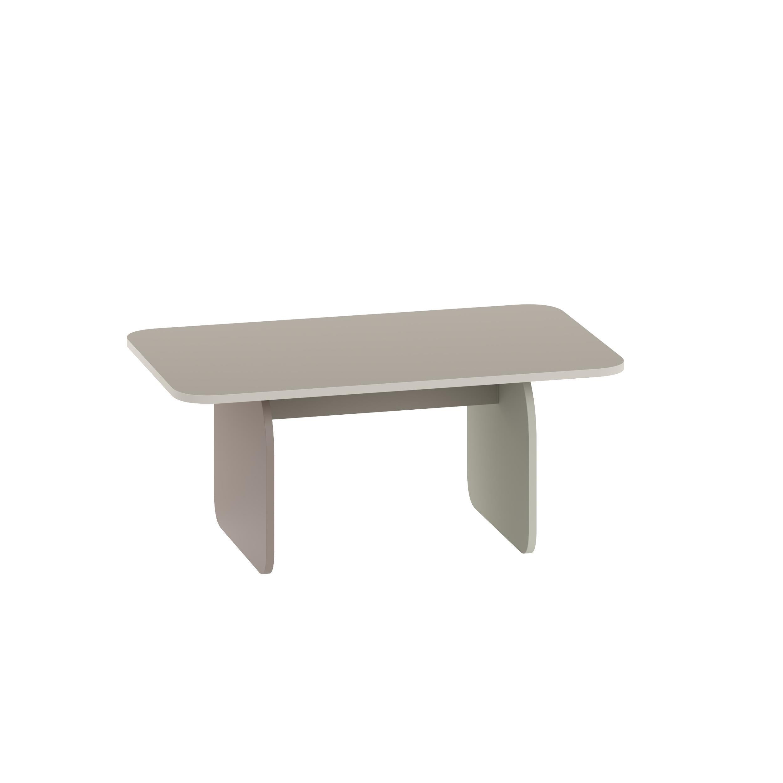 Table basse Pietra Modern Radius - 60x100 cm