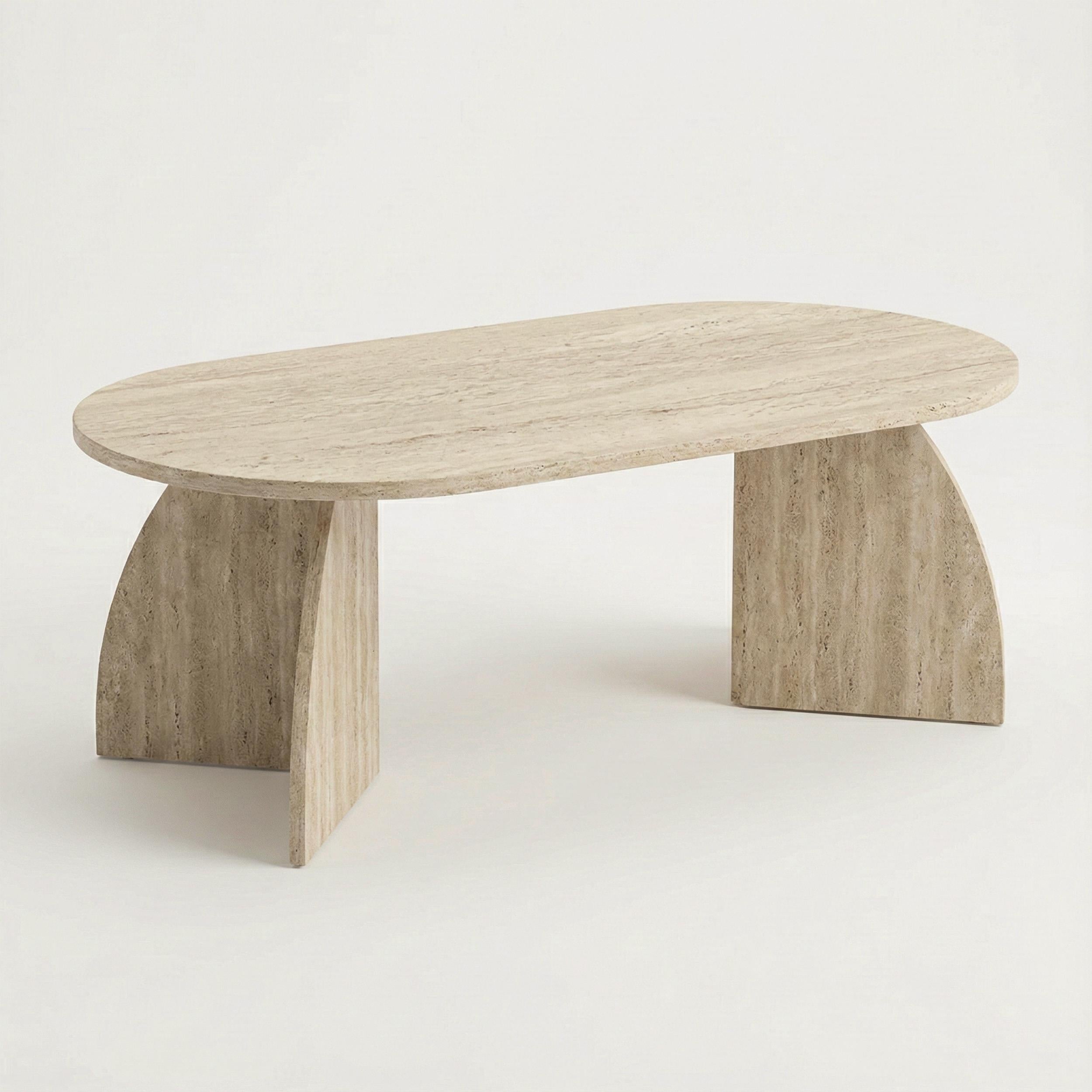 Table basse ovale Melina 120 cm