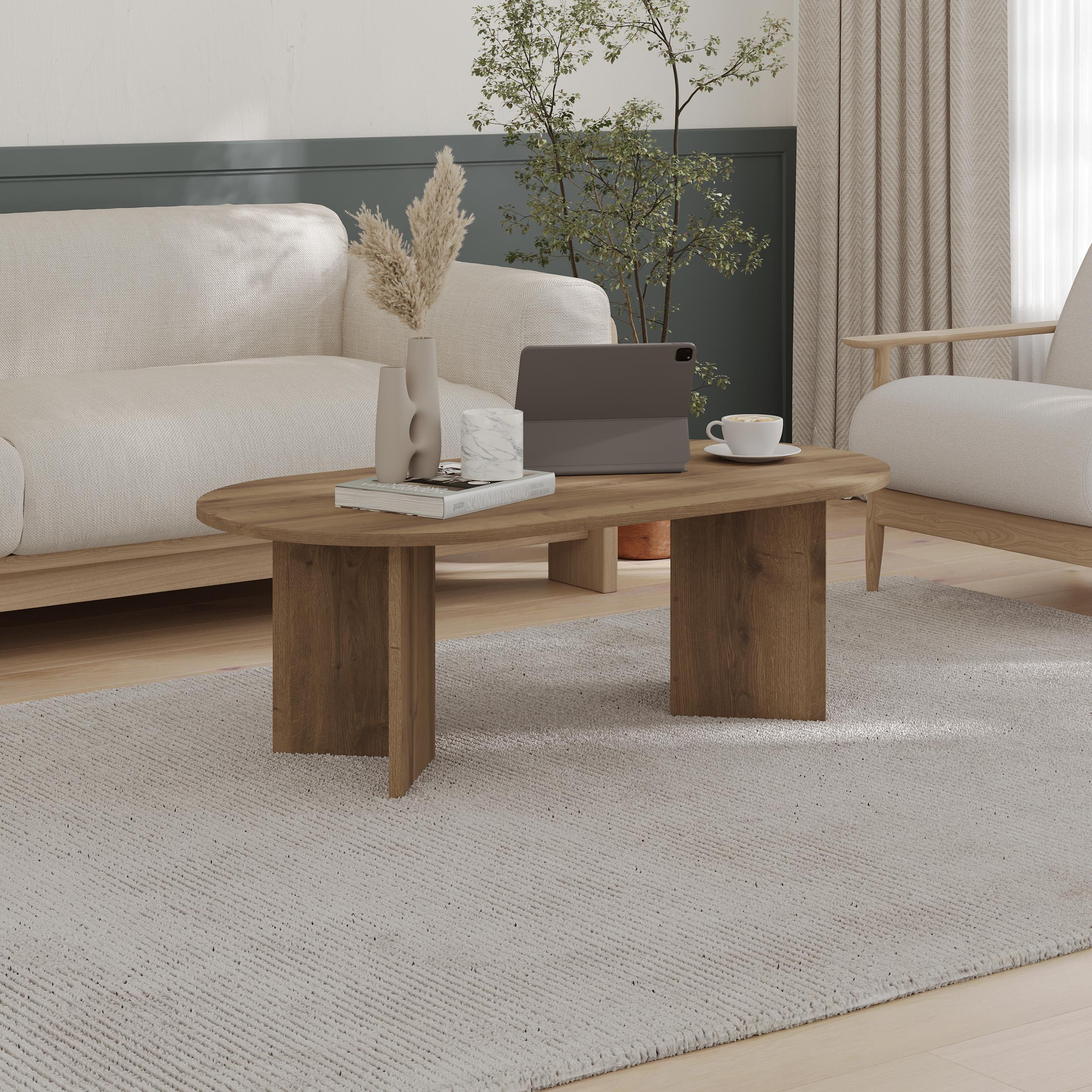 Table basse ovale Sable