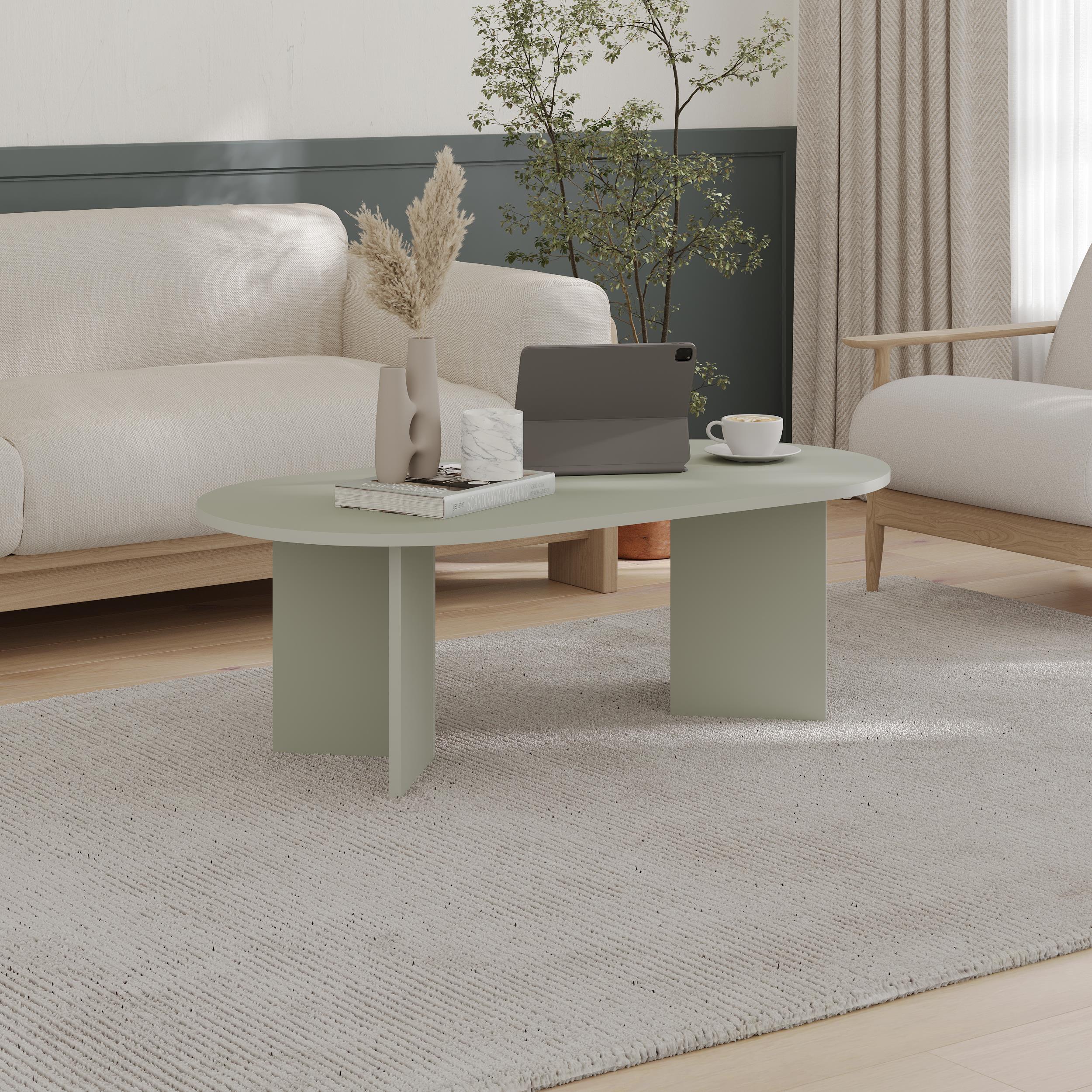 Table basse ovale Sable