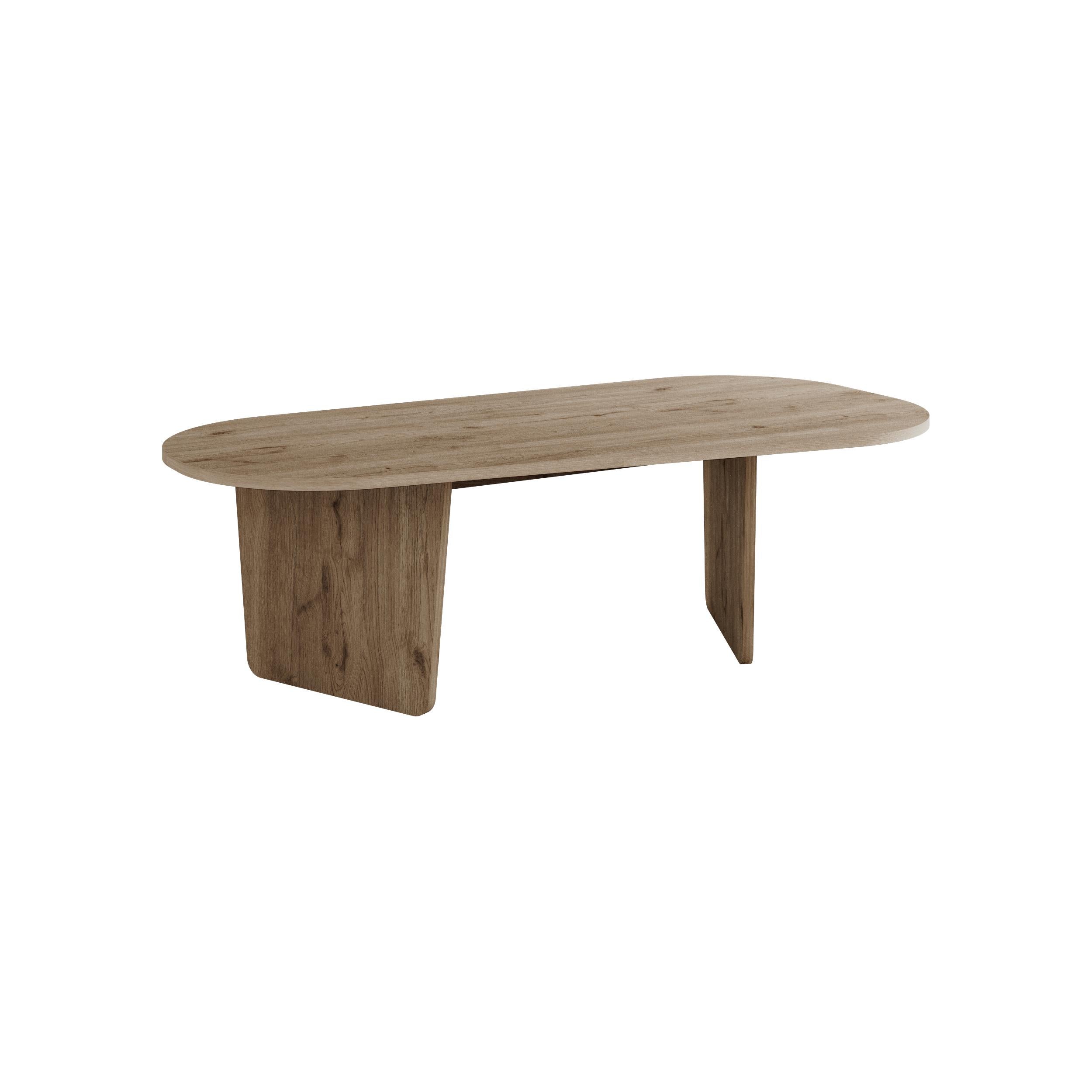 Table basse ovale design moderne Ovalis