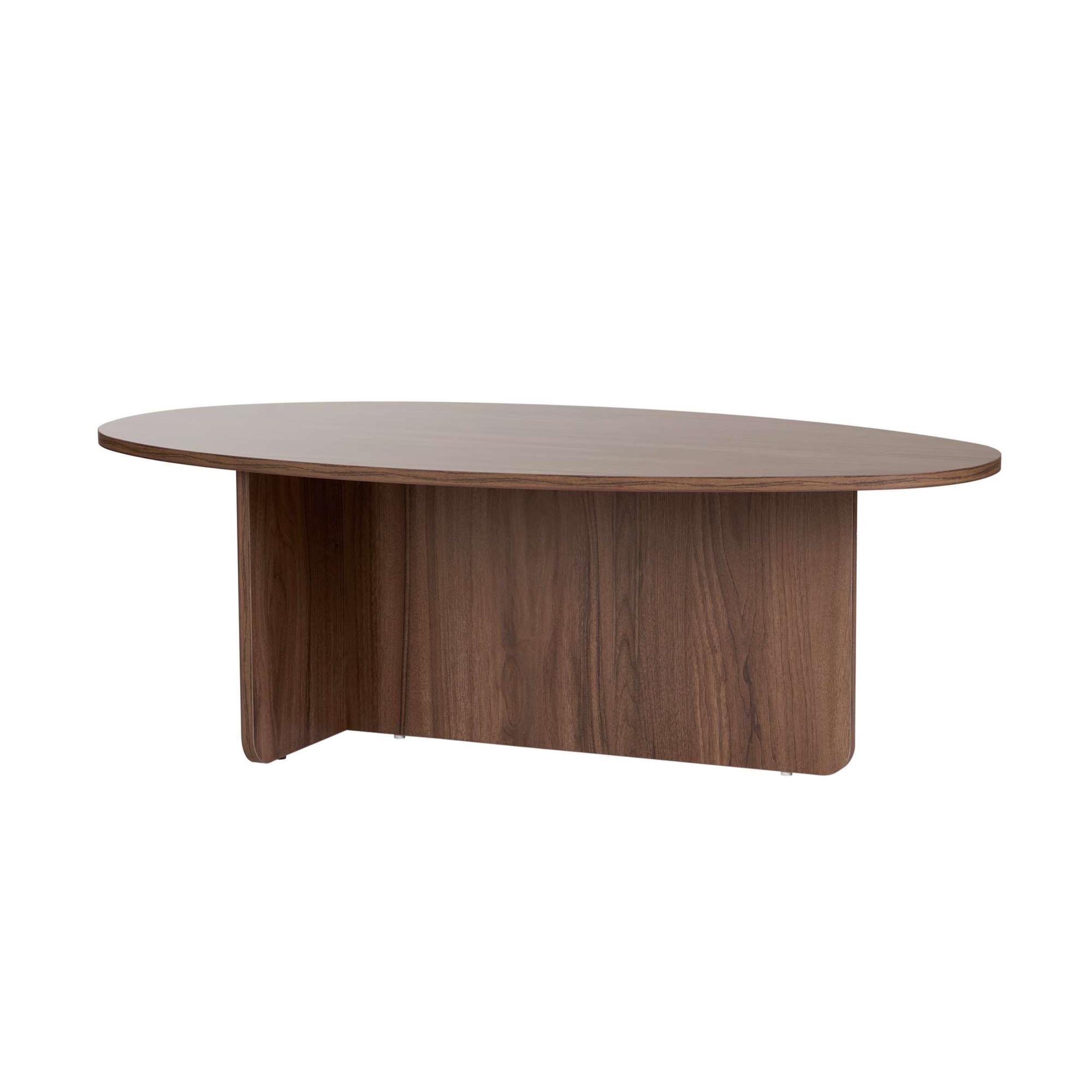 Decortieliving - Orba Oval Coffee Table 120 x 65 x 40 cm