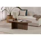Decortieliving - Orba Oval Coffee Table 120 x 65 x 40 cm