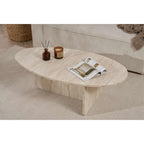 Decortieliving - Orba Oval Coffee Table 120 x 65 x 40 cm