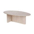 Decortieliving - Orba Oval Coffee Table 120 x 65 x 40 cm