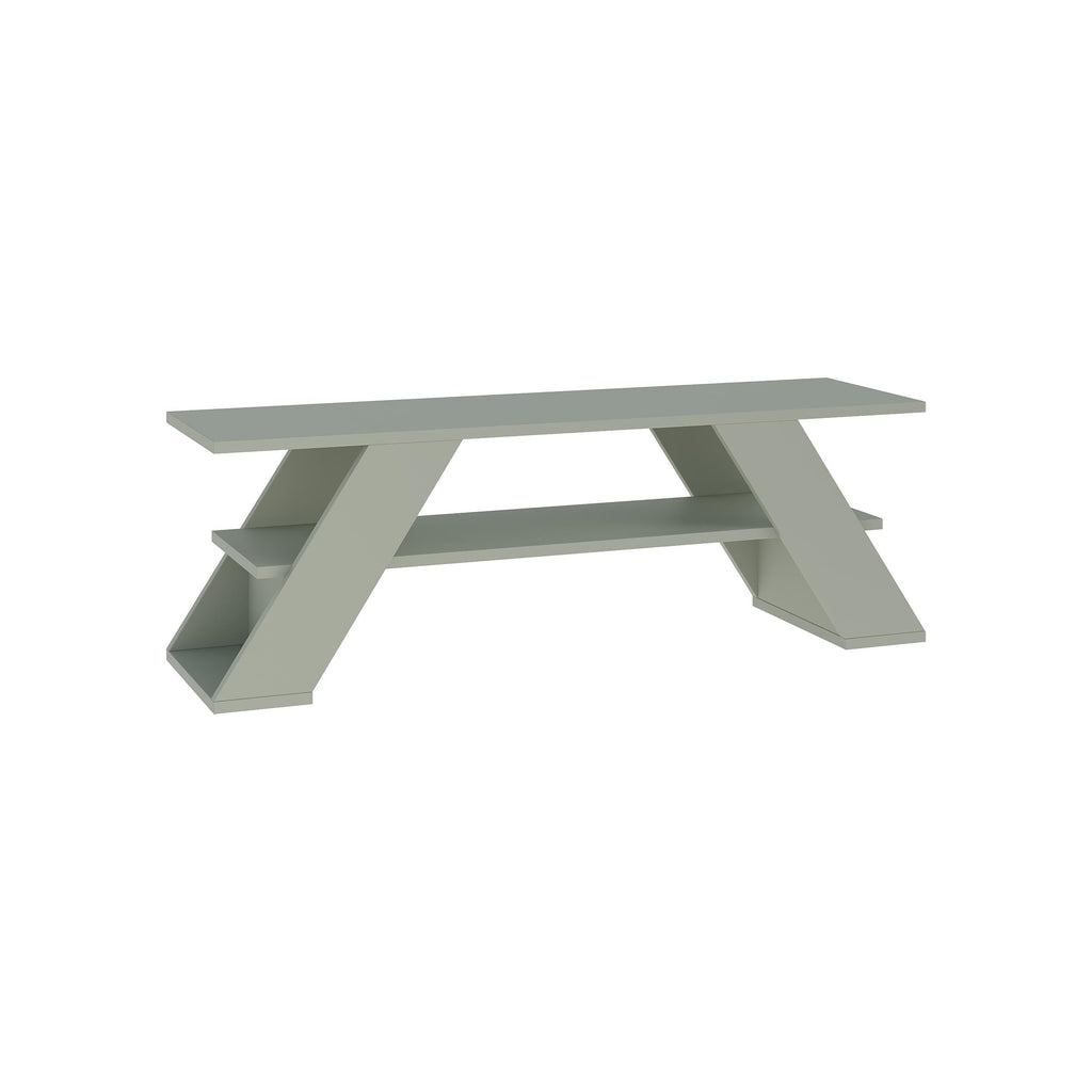 Decortieliving - Farfalla Modern TV Stand Multimedia Centre TV Unit With Shelves 120cm
