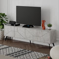 Decortieliving - Dune Modern TV Stand With Storage Cabinet 180cm