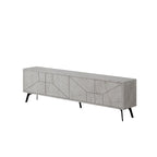 Decortieliving - Dune Modern TV Stand With Storage Cabinet 180cm