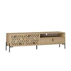 Decortieliving - Dionysos Modern TV Stand Multimedia Stand TV Unit With Storage Cabinet 170cm