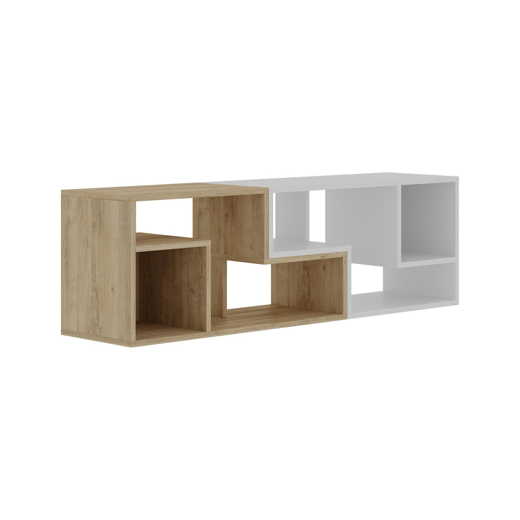 Meuble TV d'angle Glis – Meuble TV moderne avec étagères réglables