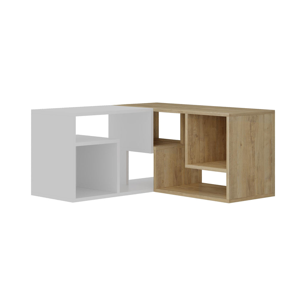 Meuble TV d'angle Glis – Meuble TV moderne avec étagères réglables