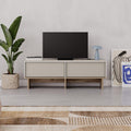 Meuble TV moderne Yuki avec rangement, 118 cm