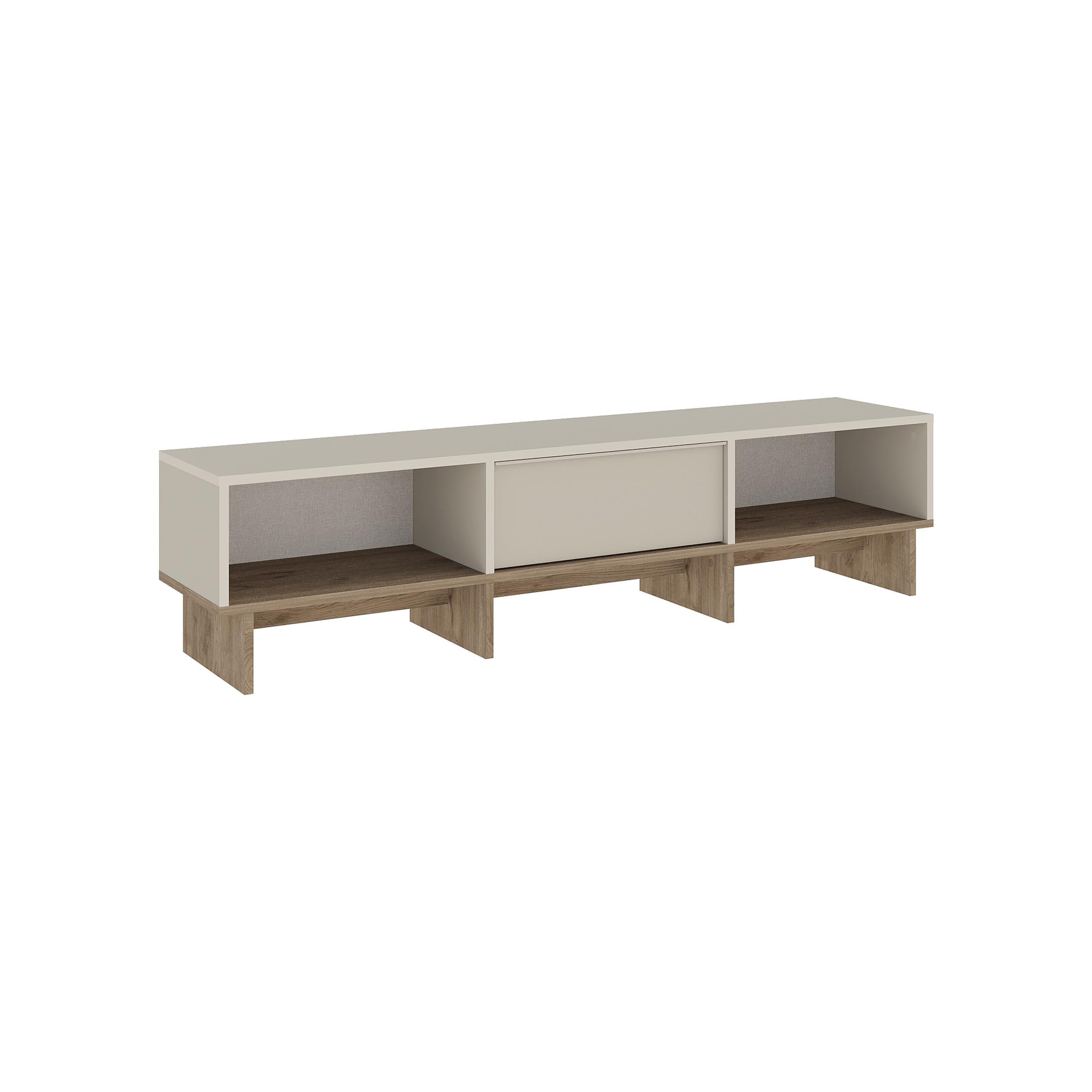 Meuble TV moderne Yuki avec rangement 170 cm