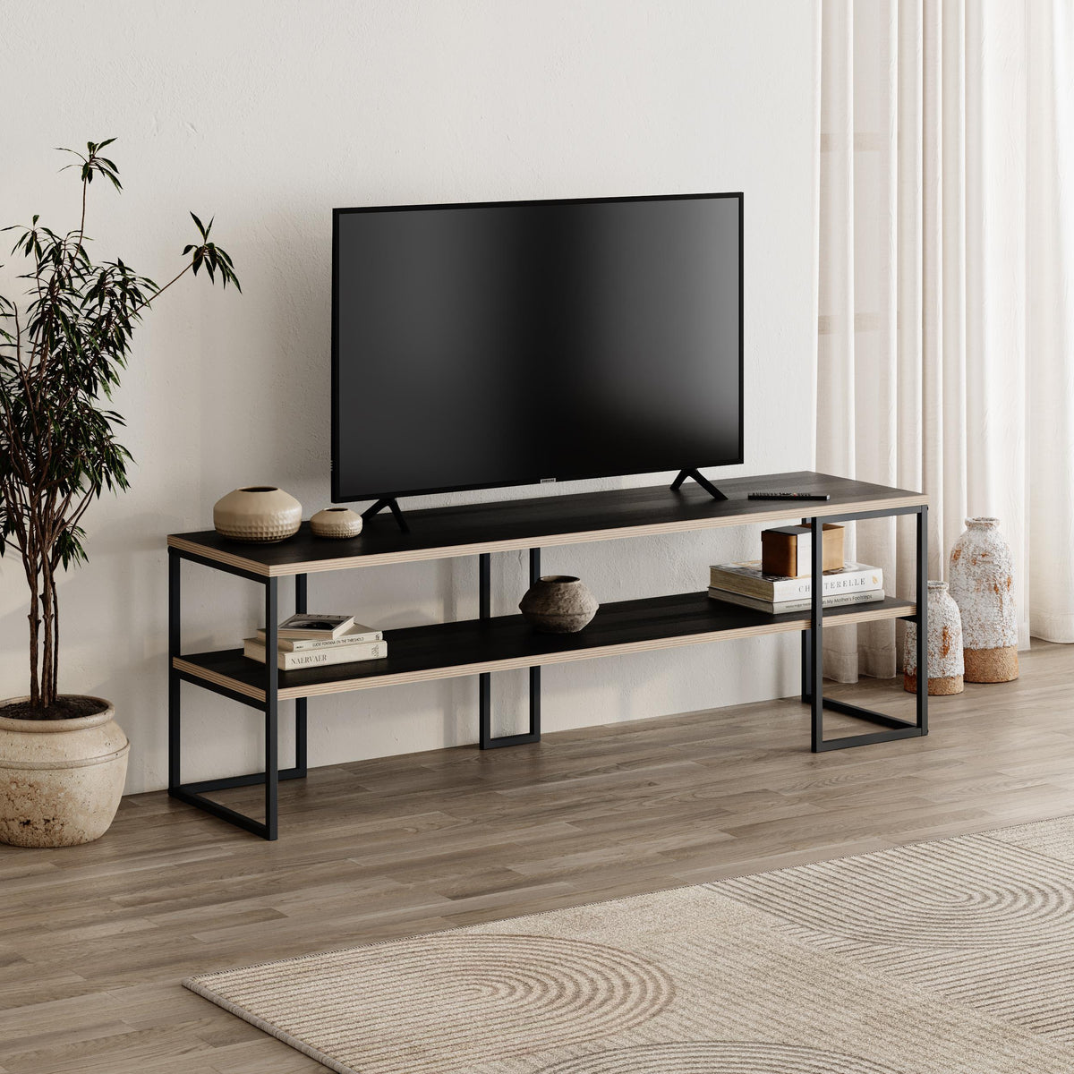 Decortieliving - Black Friday Tv Unit 140 cm