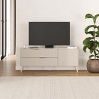 Decortieliving - Jaden TV Unit 2 Drawers 1 Door Sandstone 150 x 35 x 61 cm