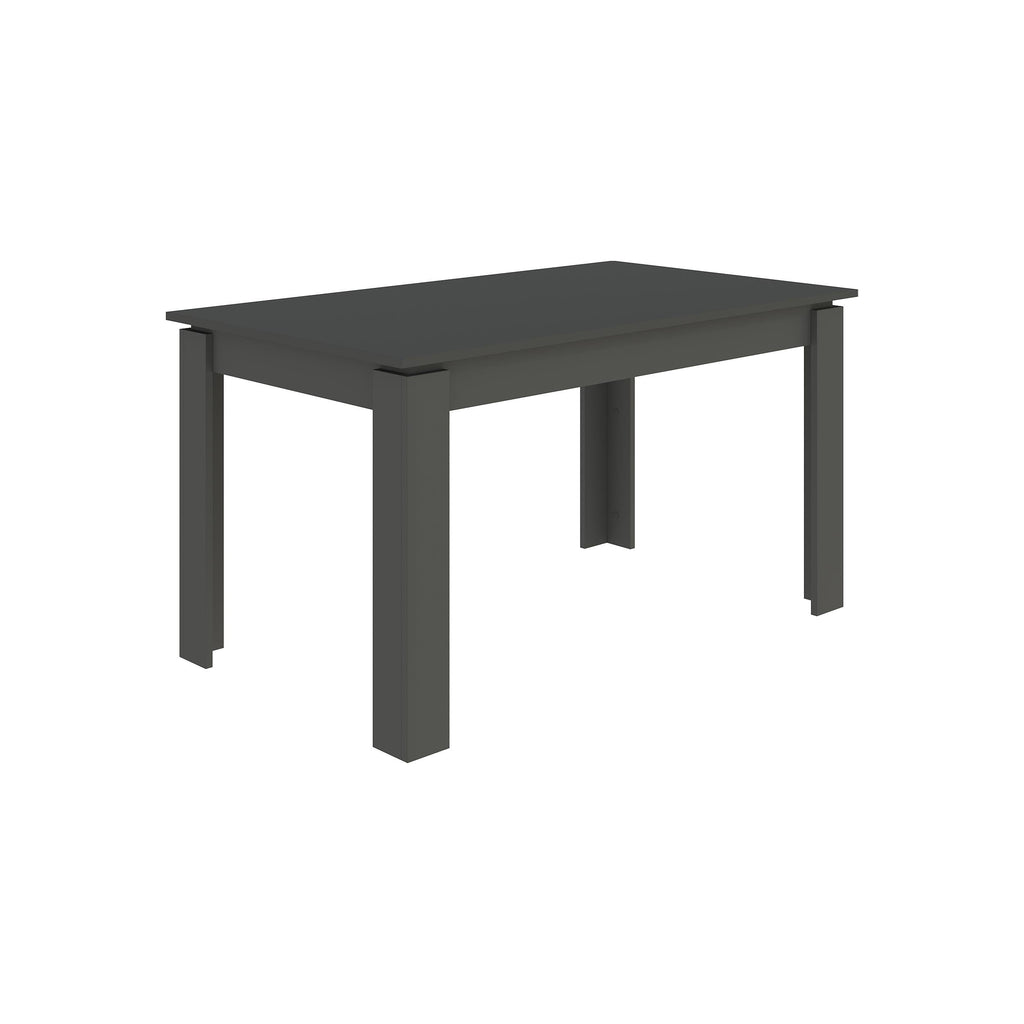 Table à manger extensible Tolmen – Anthracite - 120/170 cm Table à manger moderne