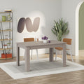 Table à manger extensible Tolmen – Mocha clair – 120/170 cm Table à manger moderne