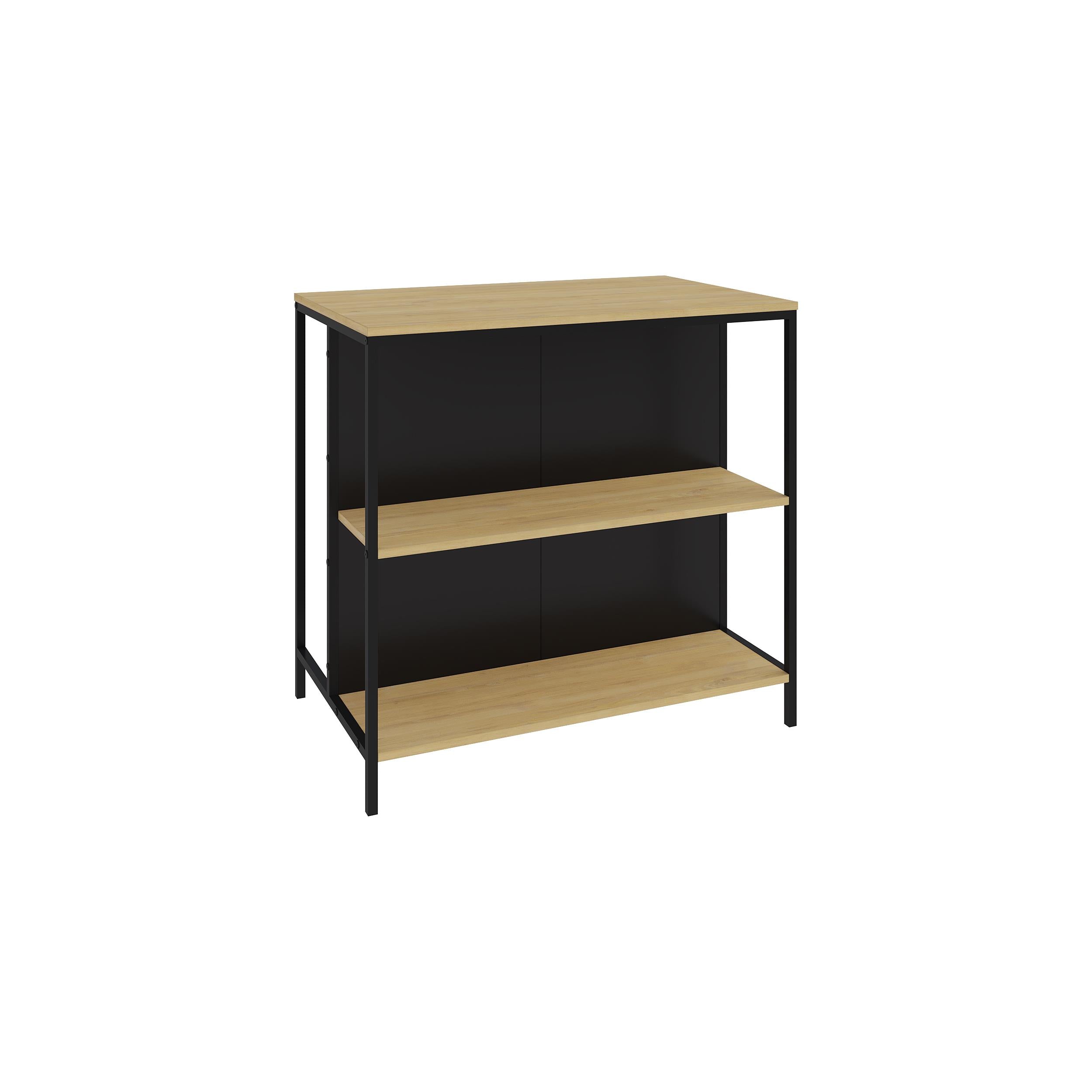 Table de bar Detroit – 100 cm avec étagères