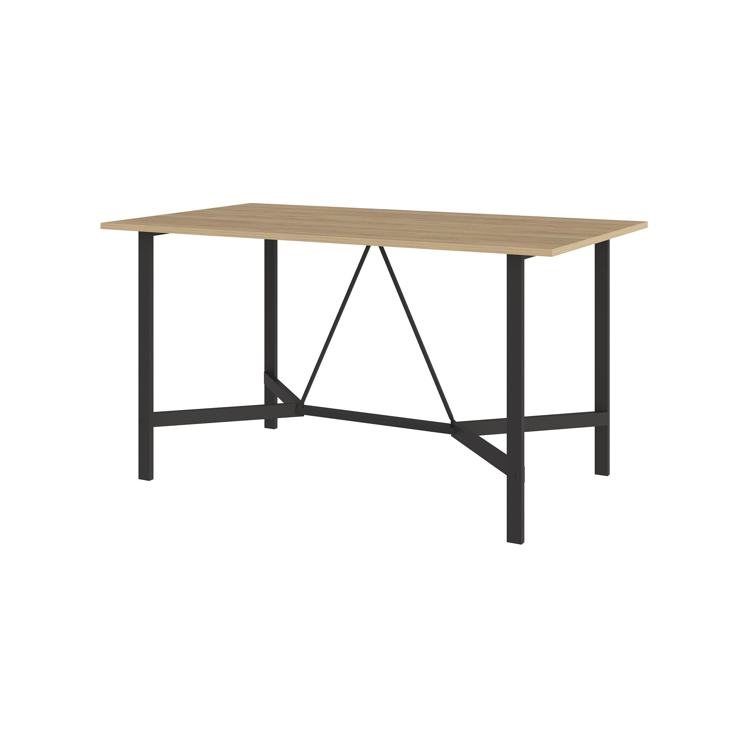 Table à manger Dalma 140 cm – Chêne Saphir