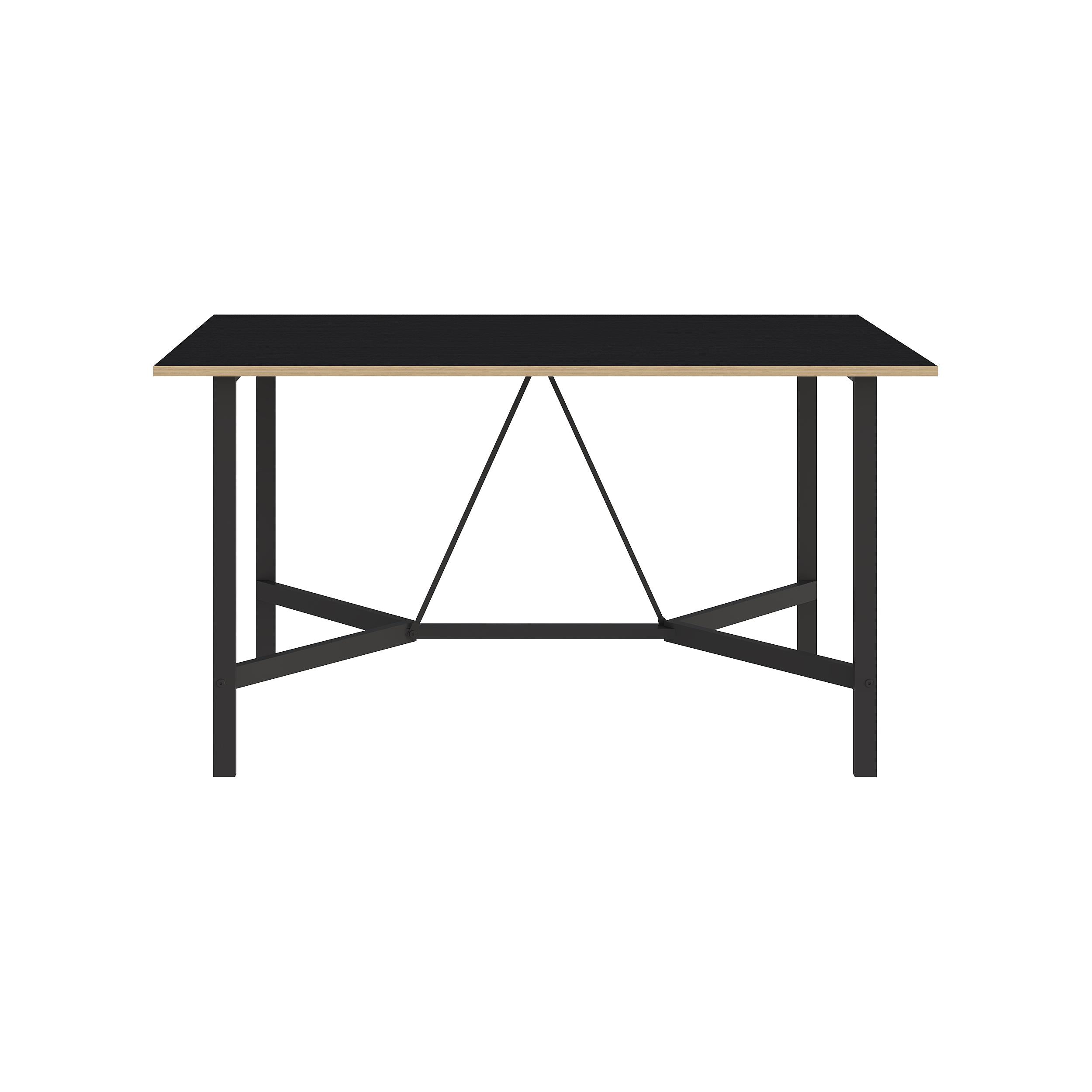 Table à manger Dalma 140 cm – Chêne Saphir