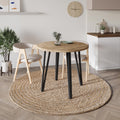 Table à manger ronde Xana moderne – 4 places