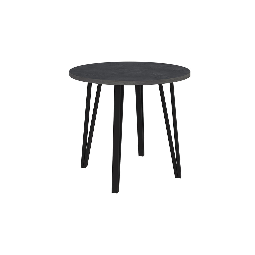 Table à manger ronde Xana moderne – 4 places