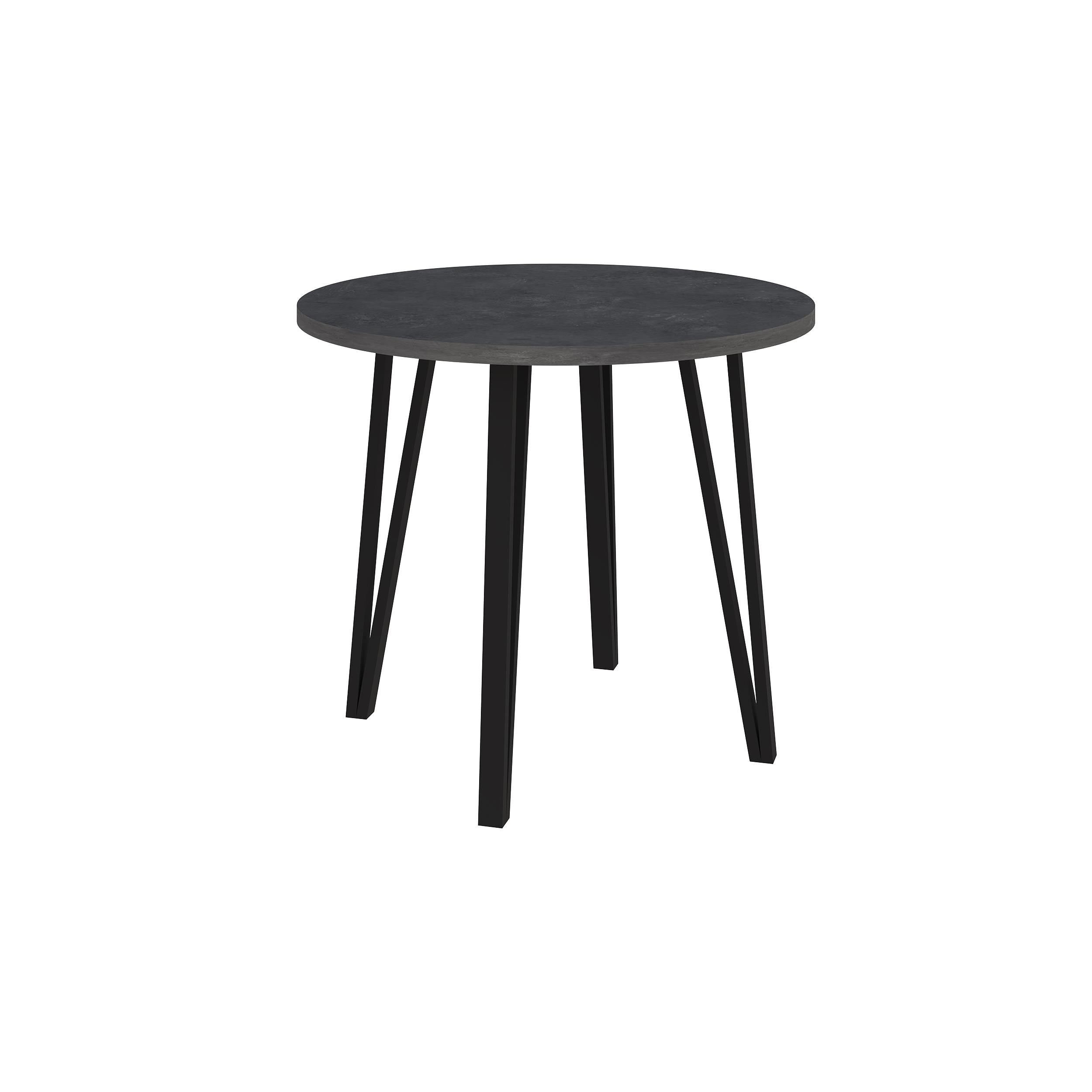 Table à manger ronde Xana moderne – 4 places