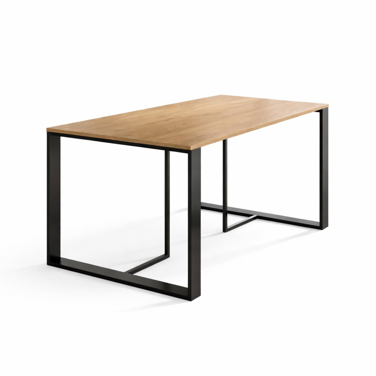 Decortieliving - Lenora Dining Table – 140x80 cm – Modern Dining Table