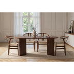 Decortieliving - Sablin Dining Table 6 seater 180x90cm