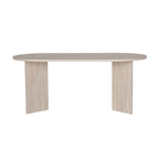 Decortieliving - Sablin Dining Table 6 seater 180x90cm