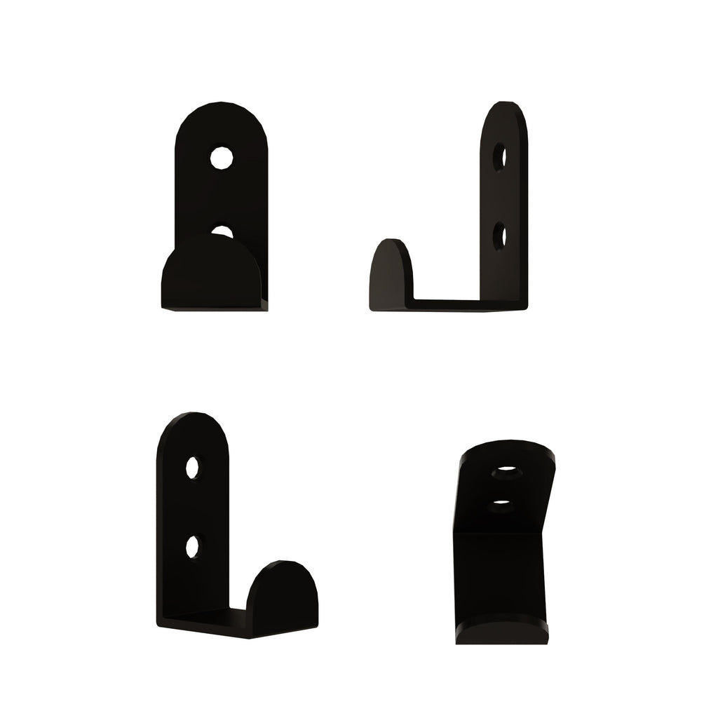 Lot de 3 cintres métalliques Leny - Noir