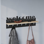 Decortieliving - Welcome Hallway Coat Hanger Rack