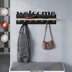 Decortieliving - Welcome Hallway Coat Hanger Rack