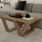 Decortieliving - Pipra Modern Coffee Table Multipurpose H 40cm