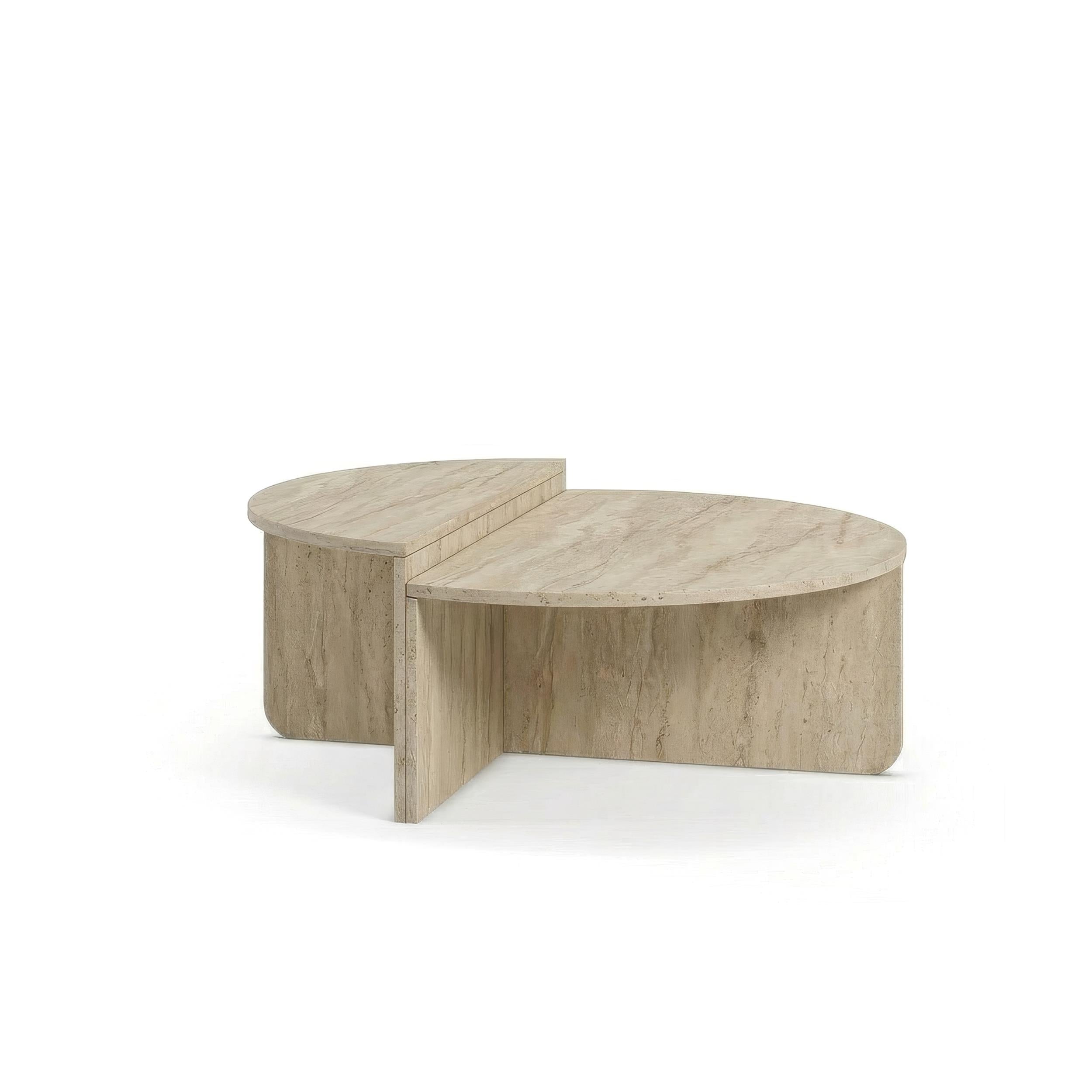 Table basse ronde moderne Aloeva