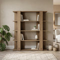 Decortieliving - Tita Modern Bookcase Display Unit Medium 122cm